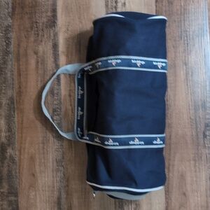 Birddogs Duffle Bag Canvas Overnight Gym Bag Navy Bird Dogs 18" x10"